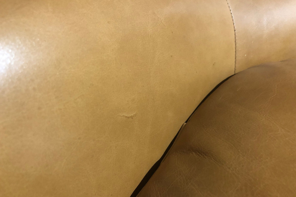 B-Ware KAWOLA Sessel Relexa Leder cognac