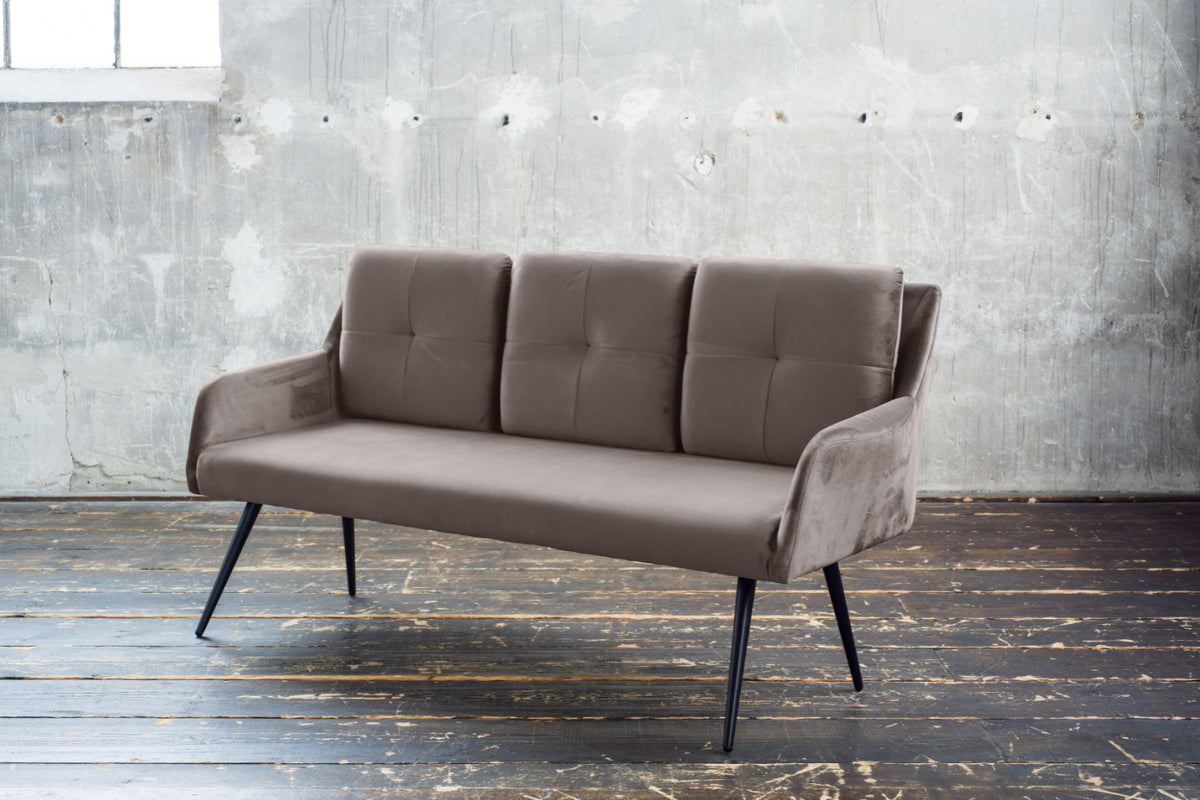 KAWOLA Esszimmerbank PIRI Velvet taupe