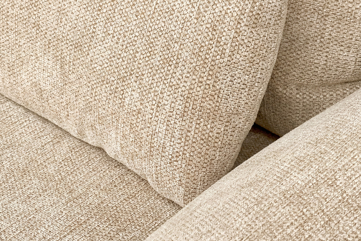 KAWOLA Funktionssofa HOLLY 2-Sitzer Stoff weiß