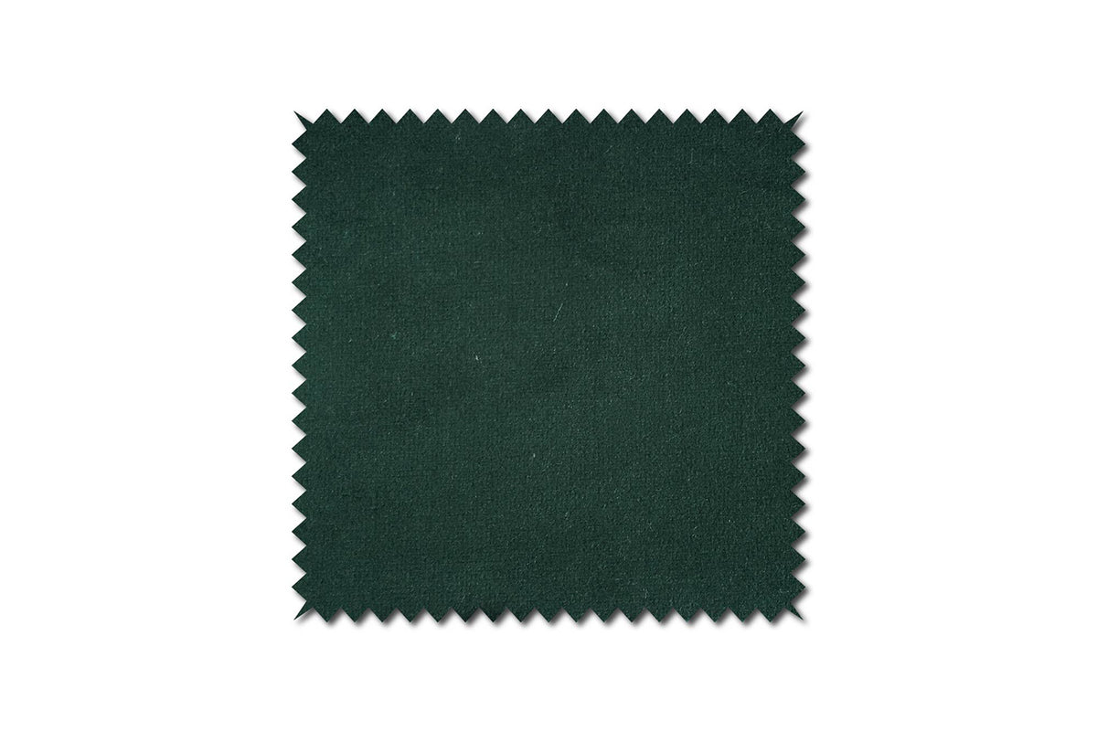 KAWOLA Hocker LOTTE Polsterhocker velvet smaragd