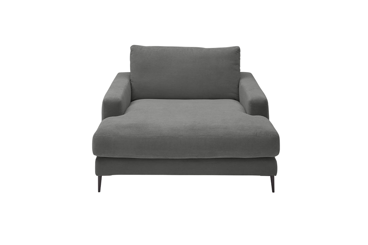 KAWOLA Longseat CARA Feincord anthrazit