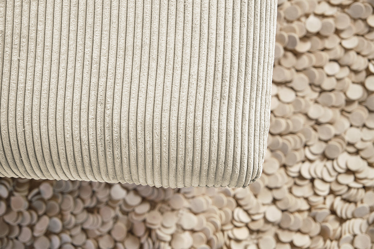 KAWOLA Longseat CHARME Cord cremeweiß