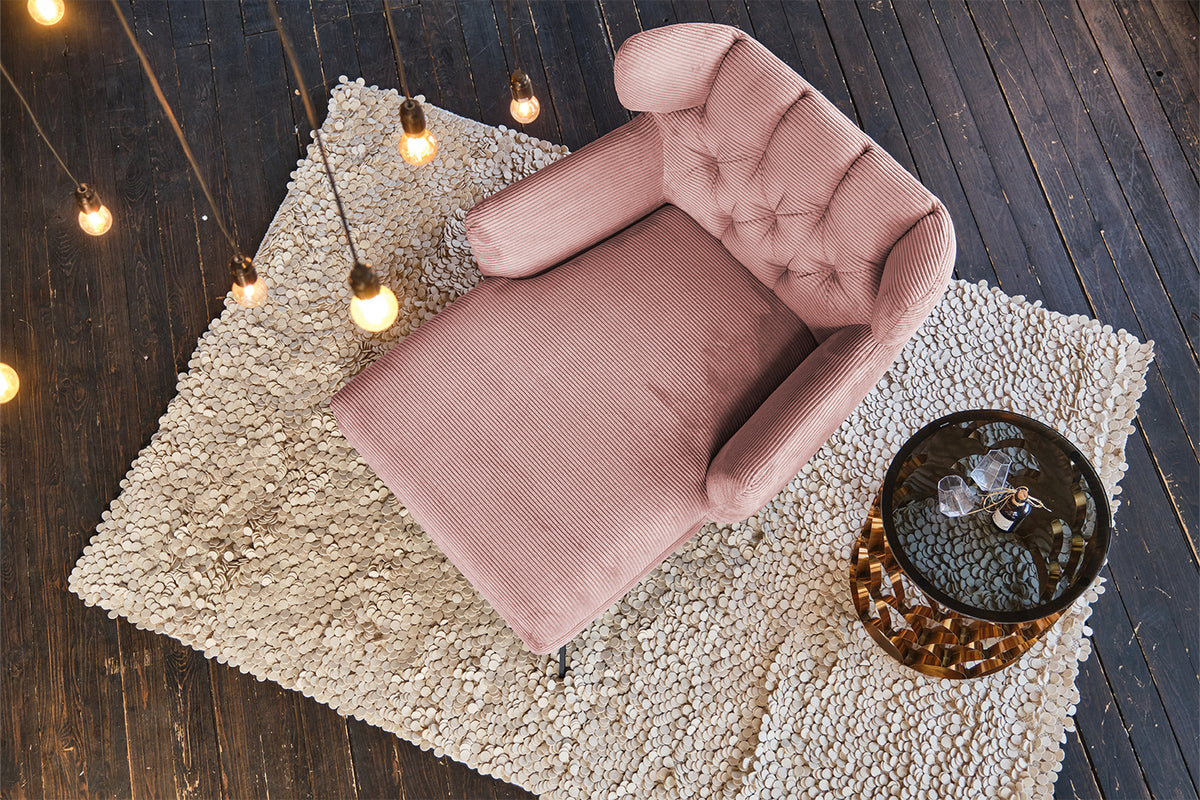 KAWOLA Longseat CHARME Cord rosa