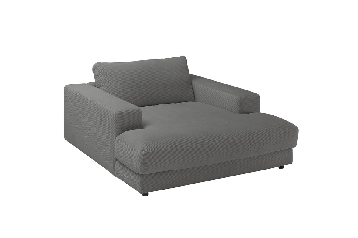 KAWOLA Longseat MADELINE Feincord anthrazit