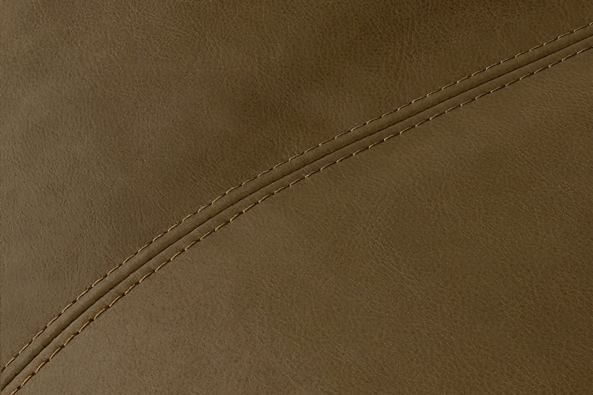 KAWOLA Polsterhocker CELESTE Hockerbank Leder camel