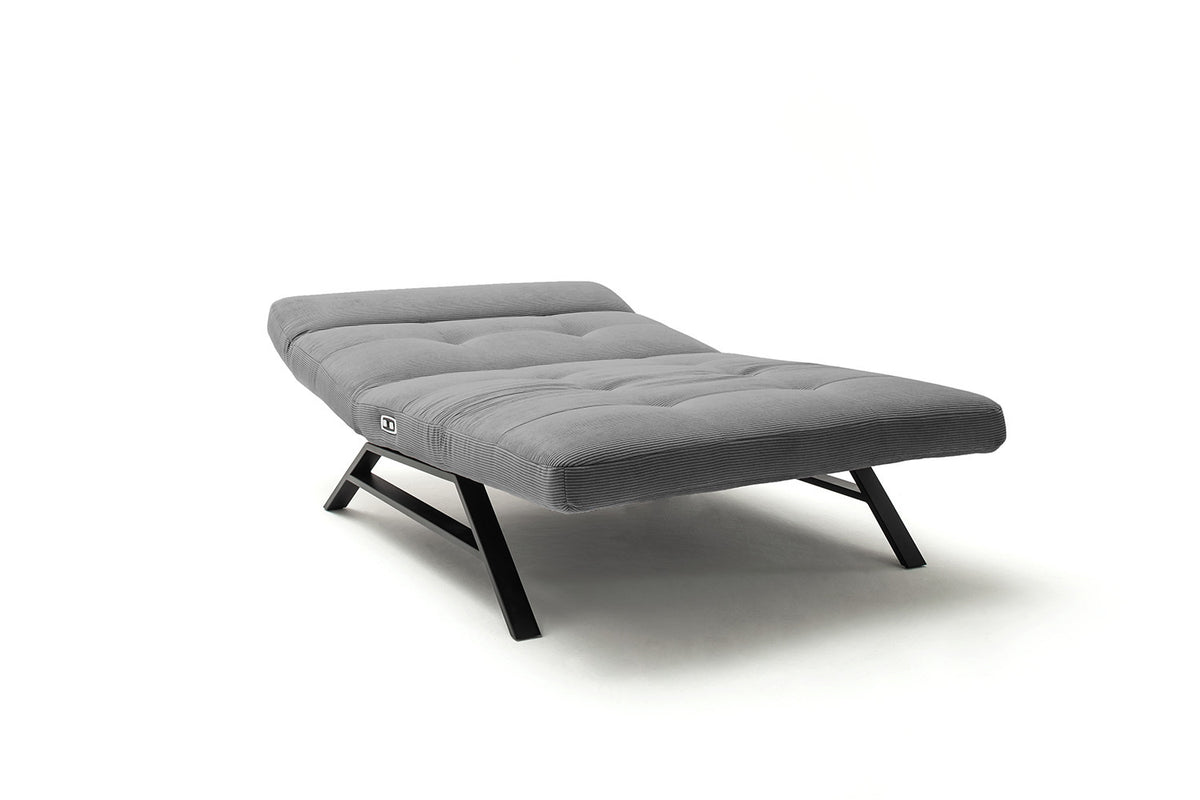 KAWOLA Relaxliege AMERIVA motorisch Maxi Feincord grau