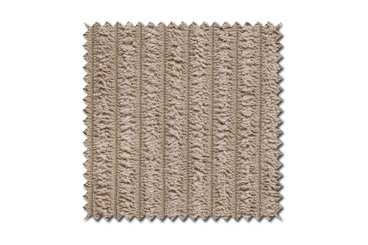 KAWOLA Sofa NETTA 3-Sitzer Bezug abziehbar Cord taupe