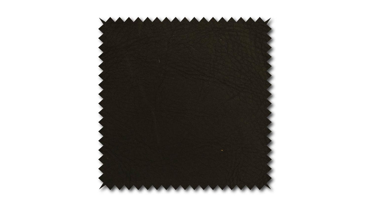 KAWOLA Stoffmuster Leder schwarz