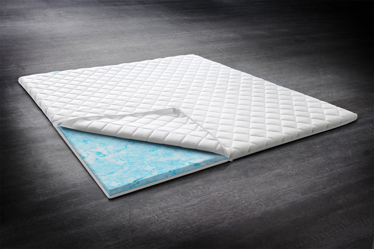 KAWOLA Topper SOLO Sence-ice Gel-Schaum, 200 x 200 cm