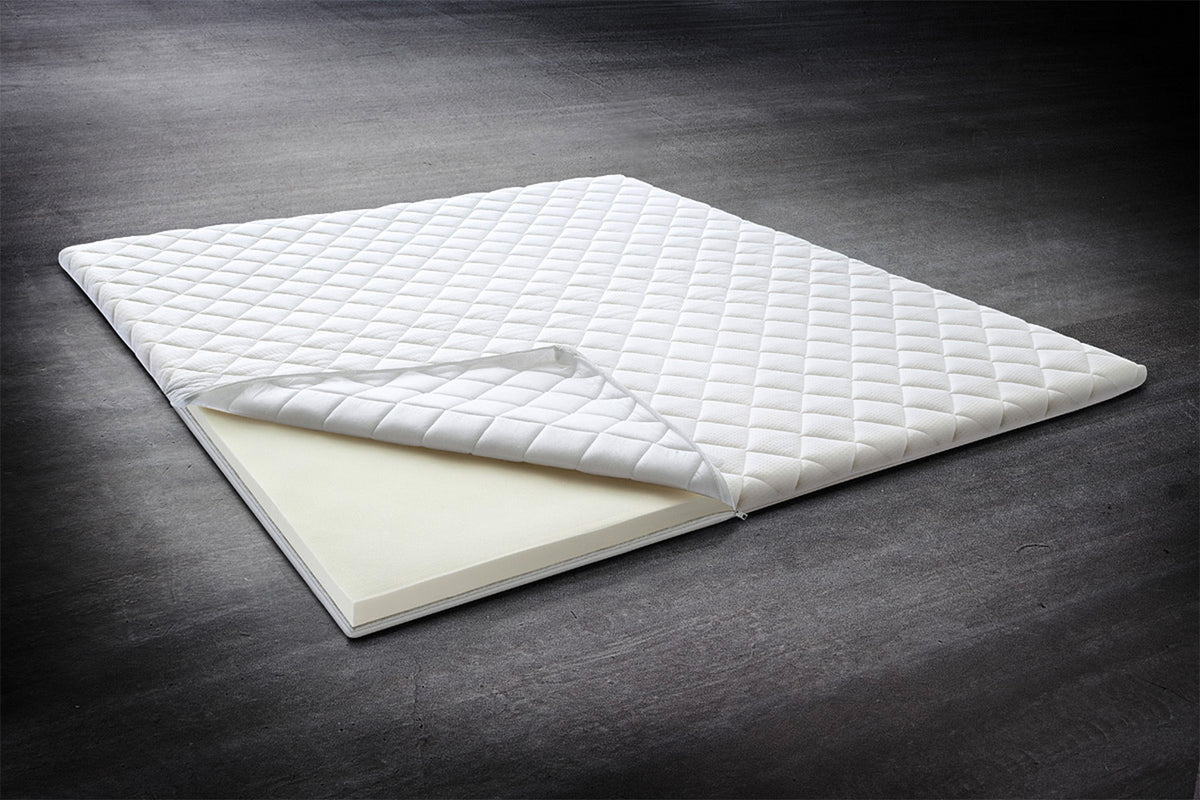 KAWOLA Topper SOLO Viscoelastischer Schaum, 200 x 200 cm