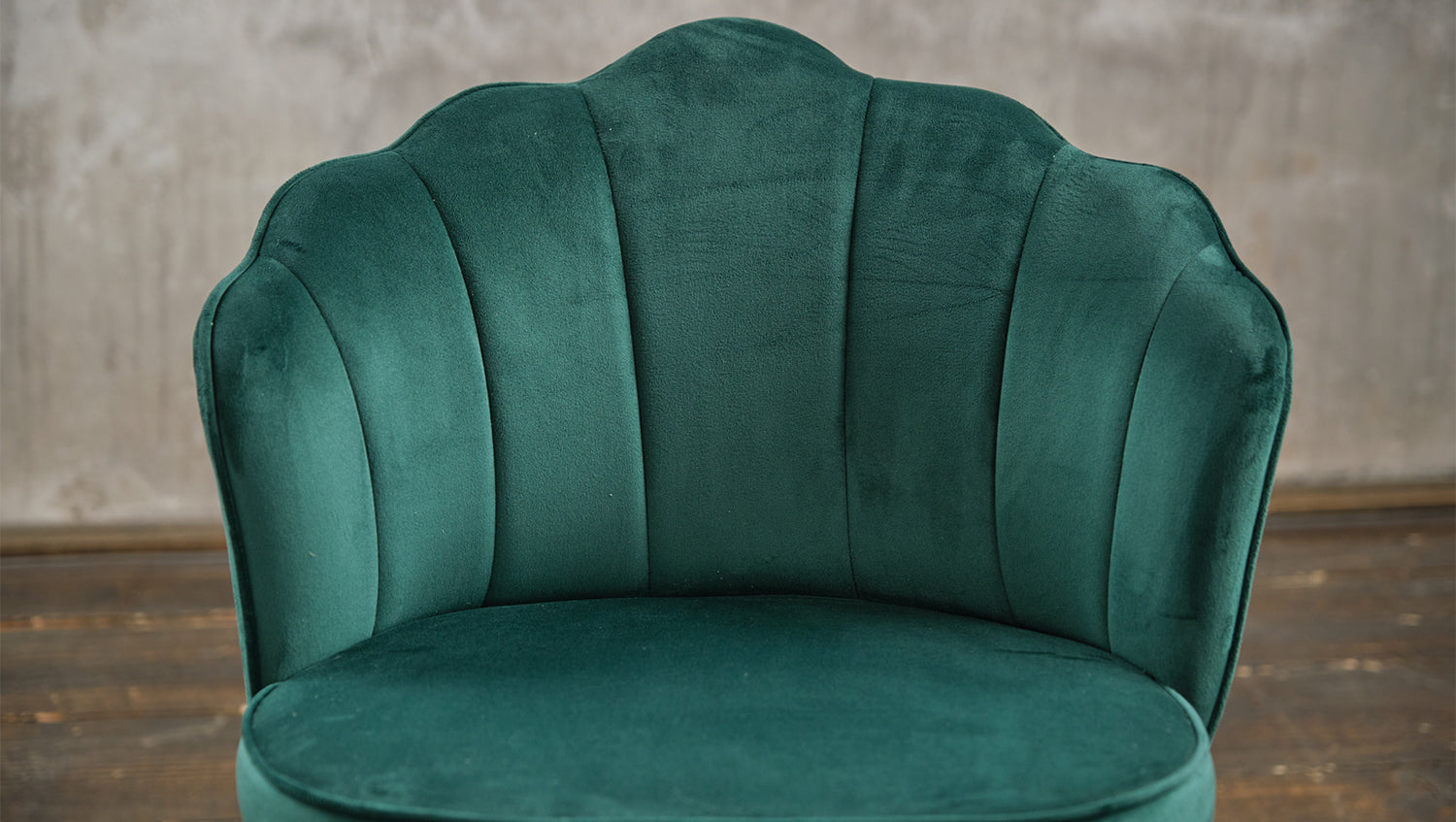 Producto de 2a oportunidad: silla KAWOLA SALLY, silla de comedor, terciopelo verde, patas doradas