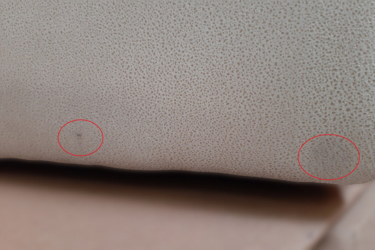 B-Ware KAWOLA Stuhl Loui Sessel drehbar Microfaser Esszimmerstuhl hellgrau