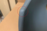 B-Ware KAWOLA Stuhl ZAJA Esszimmerstuhl Kunststoff schwarz
