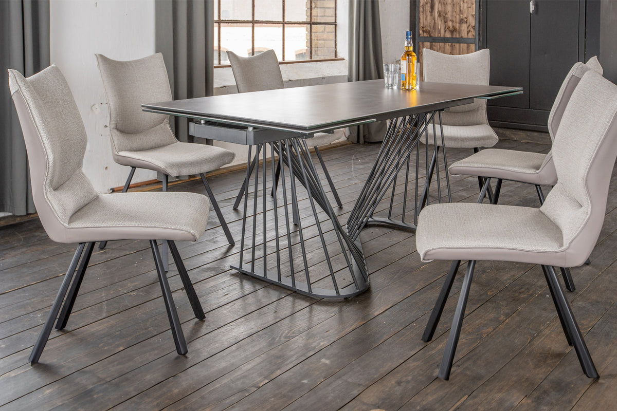 KAWOLA Ausziehtisch ELOISE Esstisch Keramik