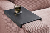 KAWOLA Big Sofa MADELINE Cord rosa