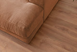 KAWOLA Big Sofa MADELINE Cord rost