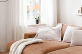 KAWOLA Big Sofa MADELINE Cord rost