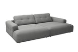 KAWOLA Big Sofa MIKA Feincord anthrazit
