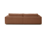 KAWOLA Big Sofa RAINA Cord rost