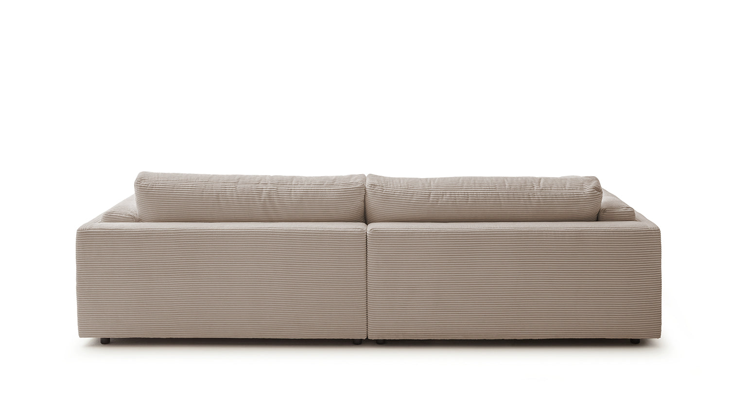 KAWOLA Big Sofa RAINA Cord taupe