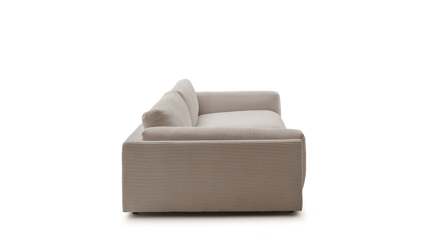 KAWOLA Big Sofa RAINA Cord taupe
