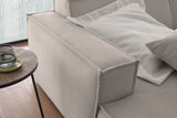KAWOLA Big Sofa SAMU Feincord beige