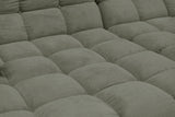 KAWOLA Big Sofa VIVIEN Feincord olivgrün