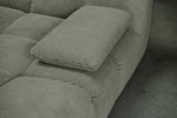 KAWOLA Big Sofa VIVIEN Feincord olivgrün
