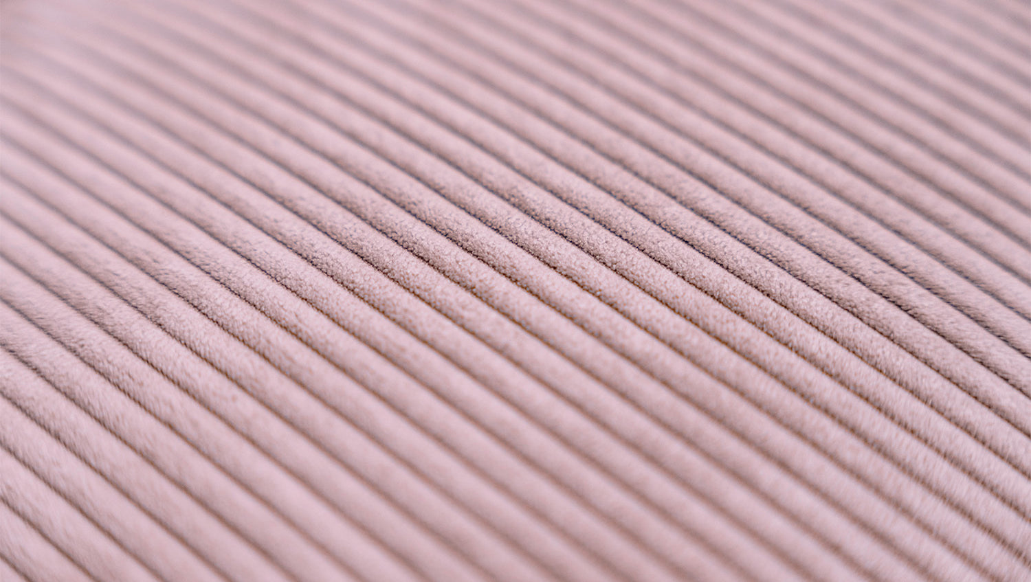 KAWOLA Big Sofa VIVIEN Feincord rosa