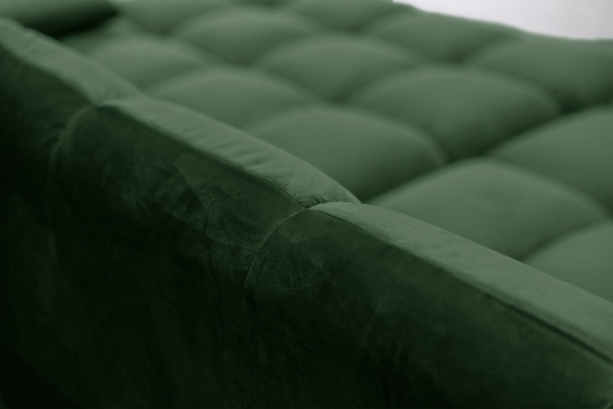 KAWOLA Big Sofa VIVIEN Velvet smaragd