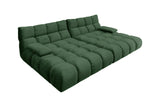 KAWOLA Big Sofa VIVIEN Velvet smaragd