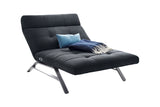 KAWOLA Doppelliege AMERIVA Relaxliege Maxi Velvet schwarz