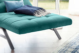 KAWOLA Doppelliege AMERIVA Relaxliege Maxi Velvet smaragd