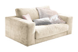 KAWOLA Doppelsessel MADELINE Loveseat Cord cremeweiß