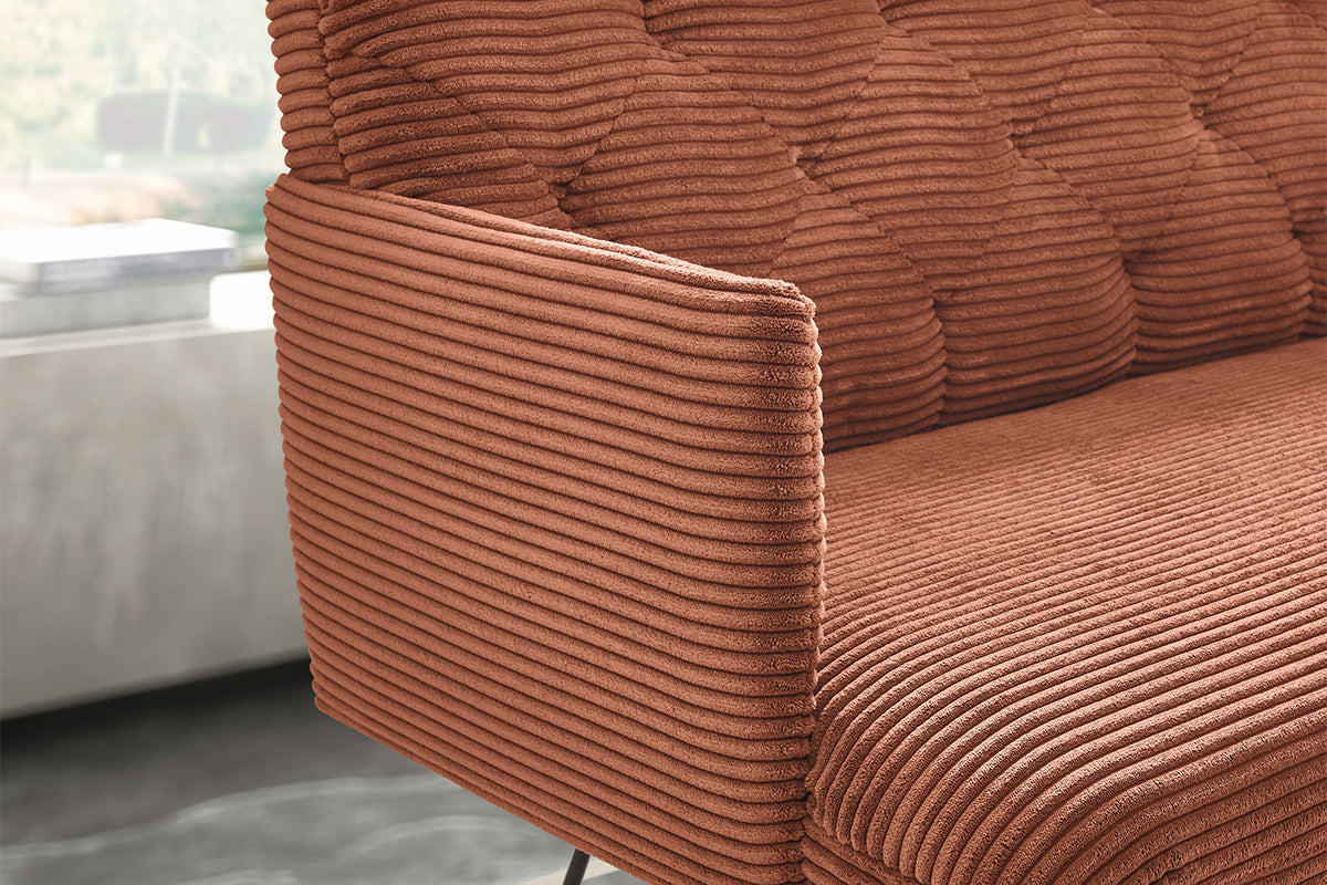 KAWOLA Esszimmerbank CHARME Cord rost