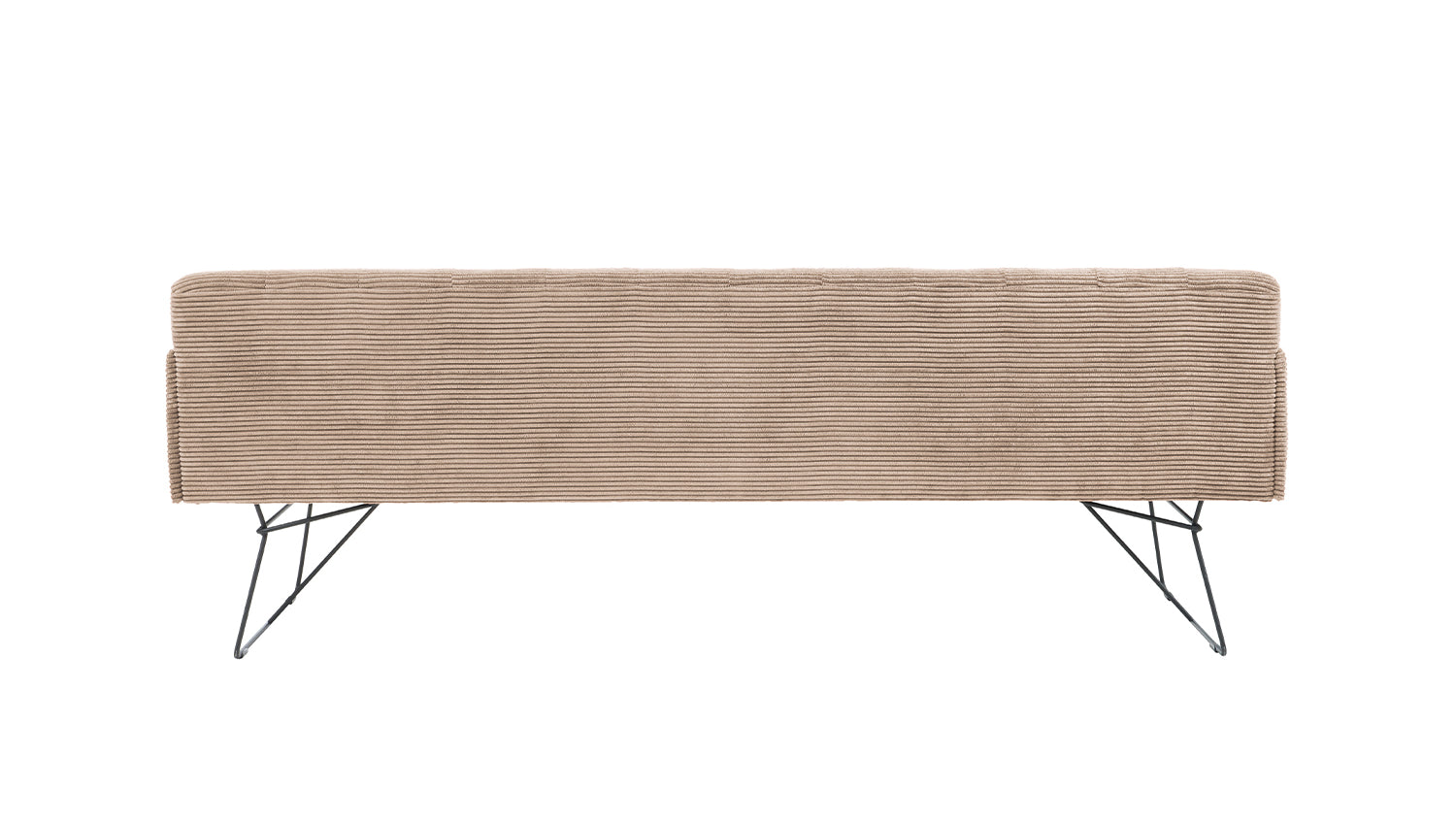 KAWOLA Esszimmerbank CHARME Cord taupe