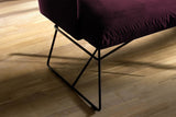 KAWOLA Esszimmerbank CHARME Velvet purple