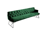 KAWOLA Esszimmerbank CHARME Velvet smaragd