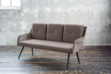 KAWOLA Esszimmerbank PIRI Velvet taupe