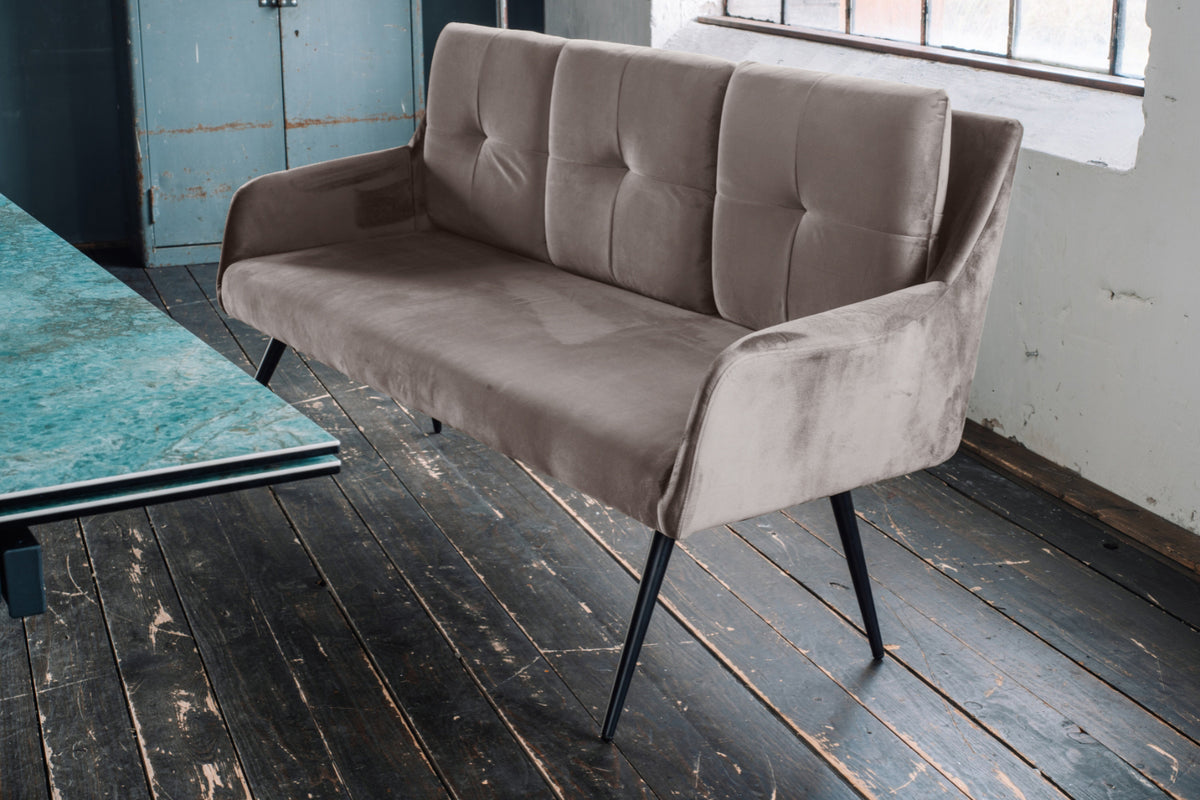 KAWOLA Esszimmerbank PIRI Velvet taupe