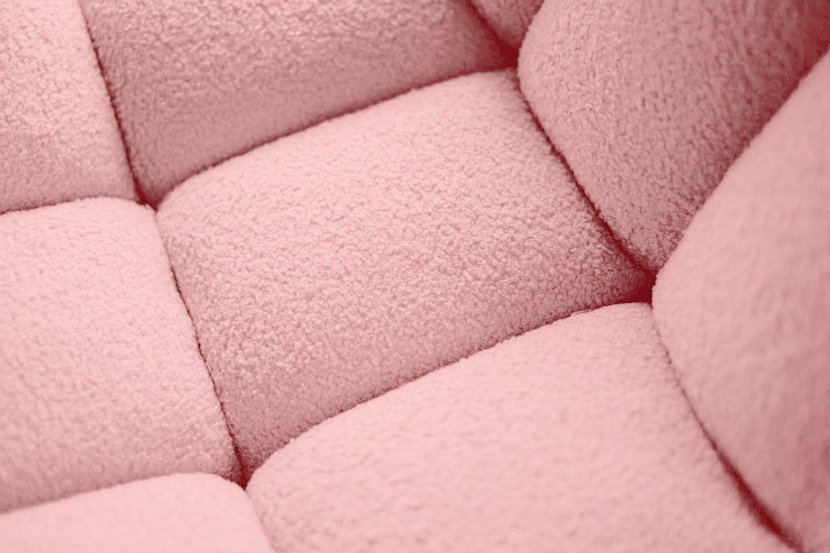 KAWOLA Esszimmerstuhl BARO Drehstuhl Stoff rosa