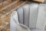 KAWOLA Esszimmerstuhl JADA Drehstuhl Velvet grau