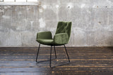 KAWOLA Esszimmerstuhl NEW CHARME Velvet oliv