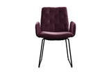KAWOLA Esszimmerstuhl NEW CHARME Velvet purple