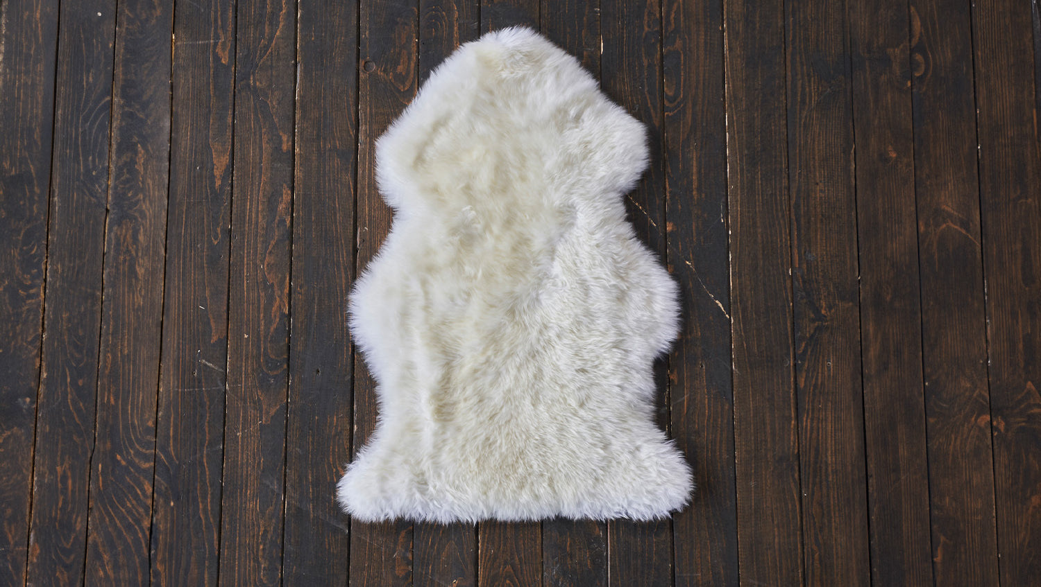 KAWOLA Fell CALEBRE 95cm Farbe Ivory