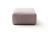 KAWOLA Hocker RANI Polsterhocker Feincord rosa