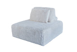 KAWOLA Hocker WIOLO SOFT Polsterhocker mit Rückenkissen Weicher Breitcord cremeweiß