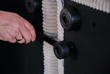 KAWOLA Hocker WIOLO SOFT Sitzelement für Modulsofa Cord hellgrau