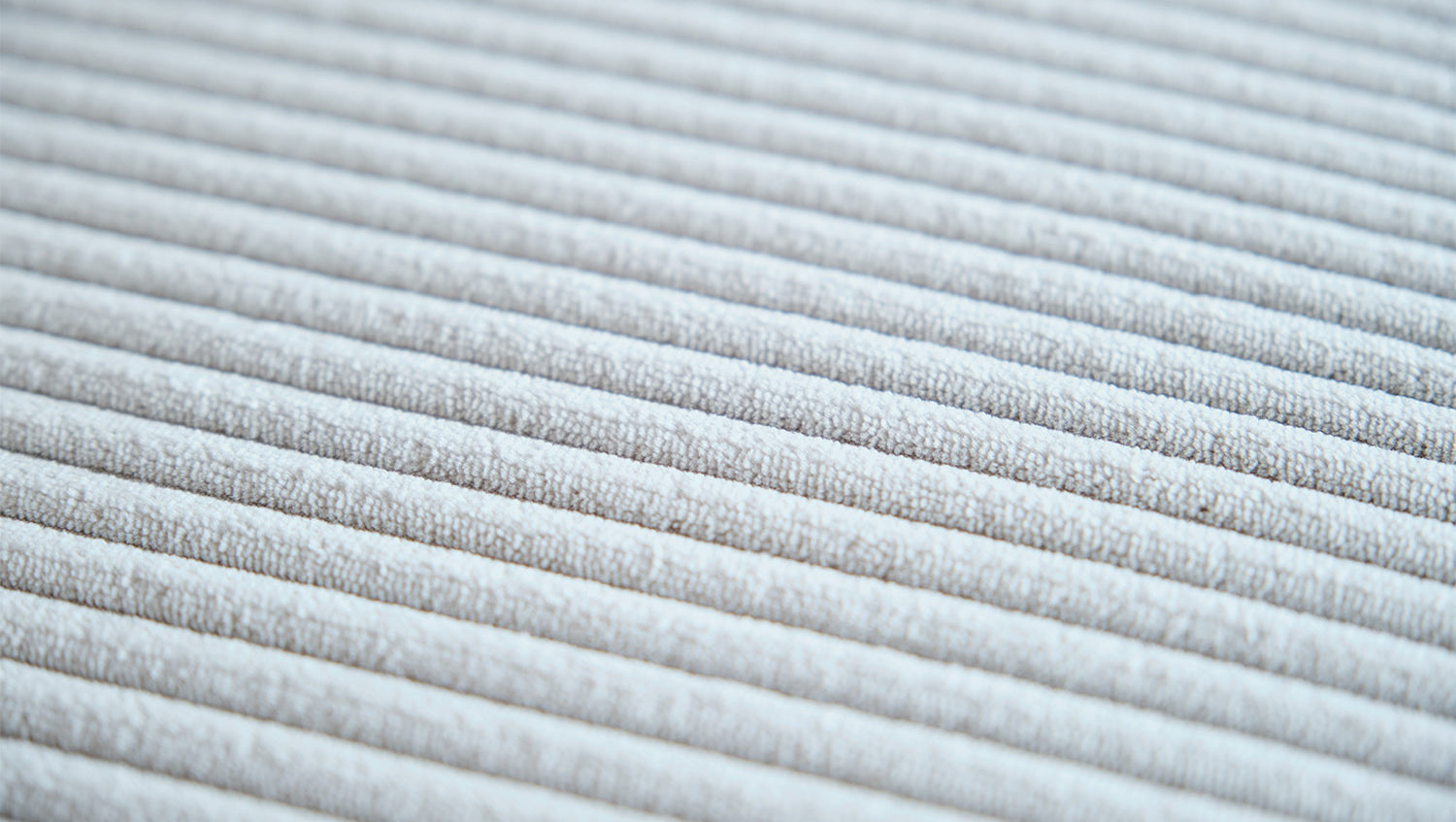 KAWOLA Hocker WIOLO SOFT Sitzelement für Modulsofa Cord hellgrau