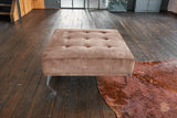 KAWOLA Hocker WIOLO velvet taupe